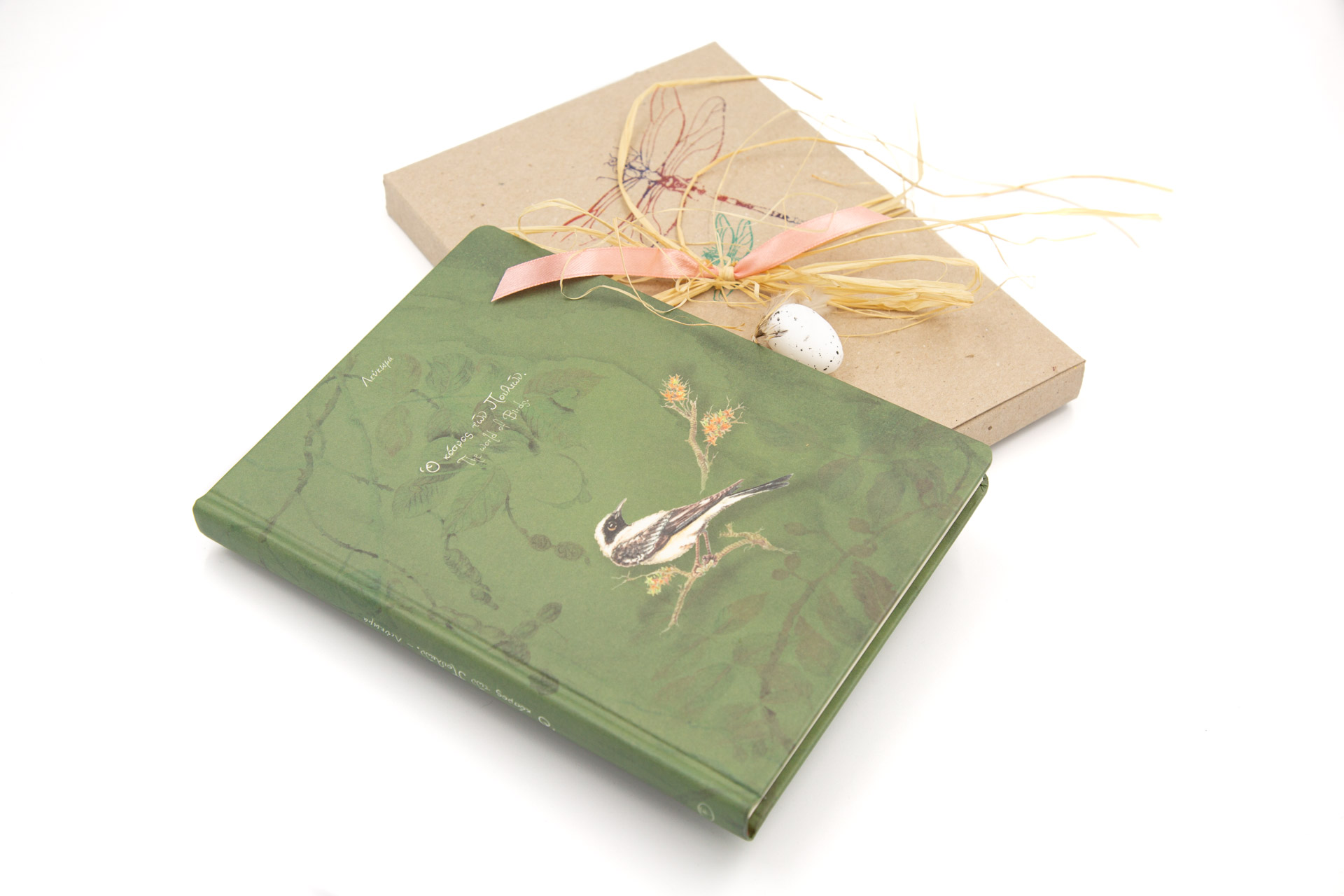 Book of secrets "the World of Birds" - Front and Packaging