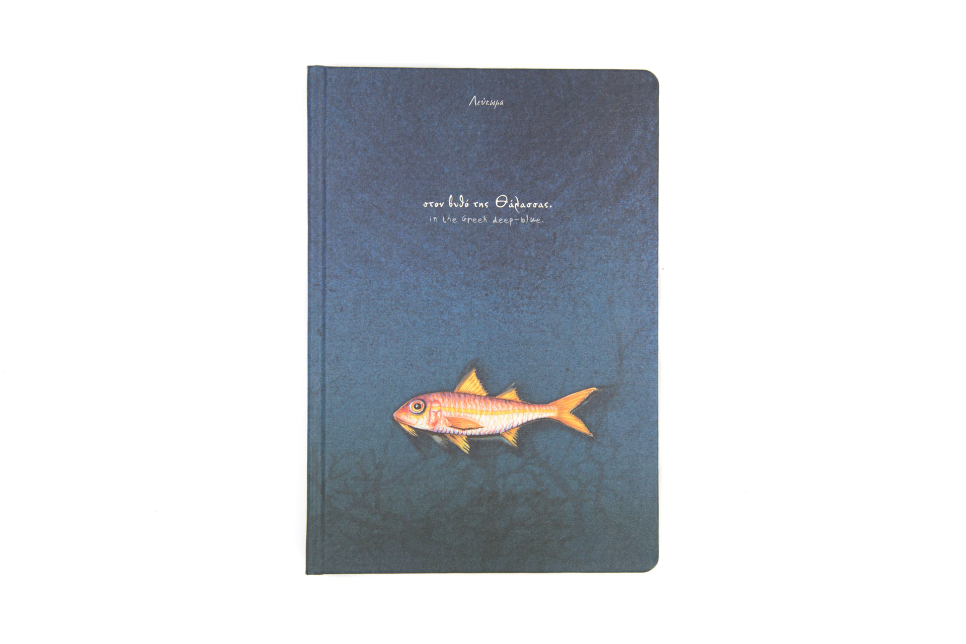 Book of secrets "in the Greek Deep-blue" - Front