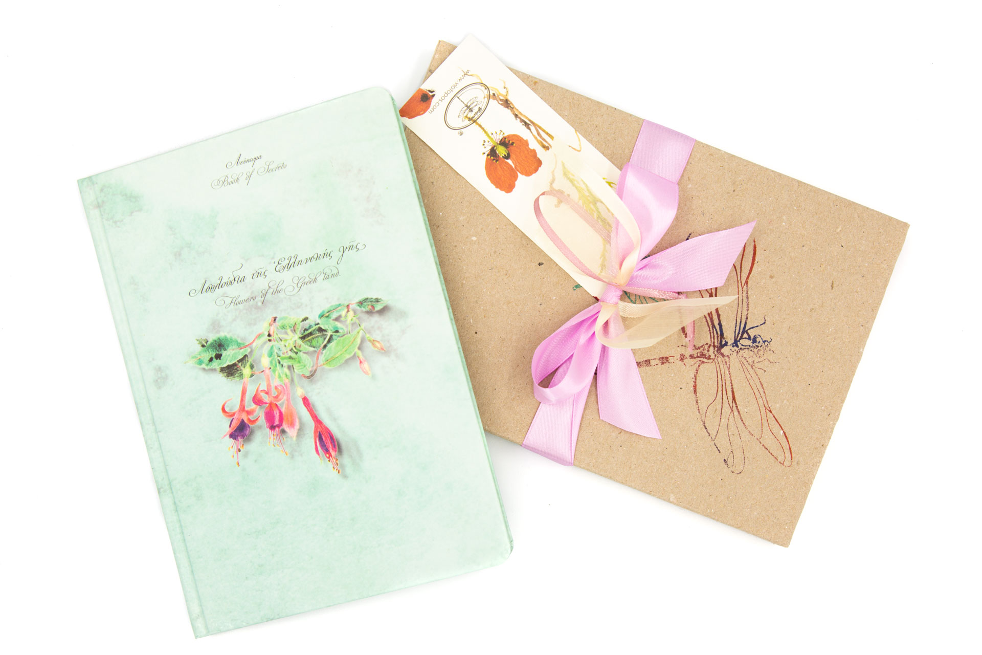 Book of Secrets "Flowers of the Greek Land" - Front and Packaging