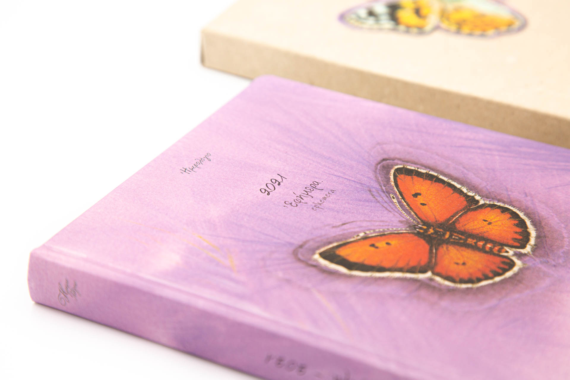 Diary 2021 "Ephemera" by Viotopos publishing - Front side Detail