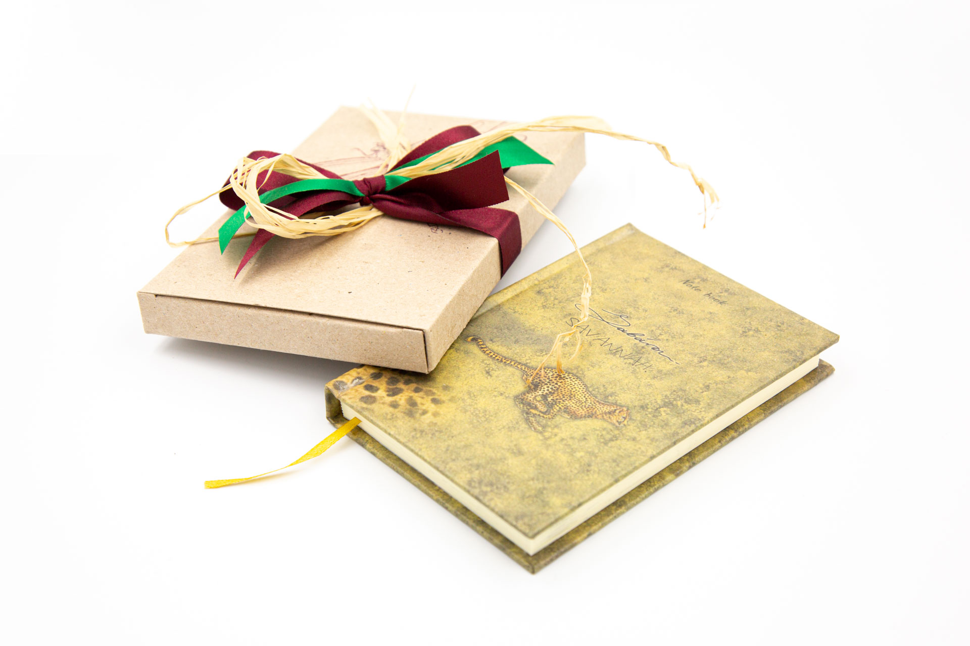 Small notebook "Savannah" - Front and Package